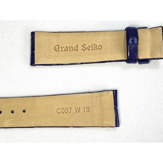 Grand Seiko C007047J0 SEIKO グランドセイコー 18mm 純正革ベルト
