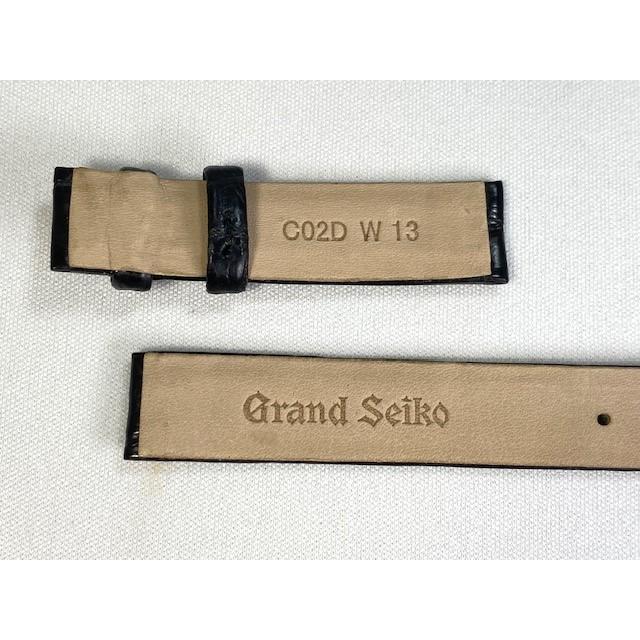 Grand Seiko C02D011J9 SEIKO グランドセイコー 13mm 純正革ベルト