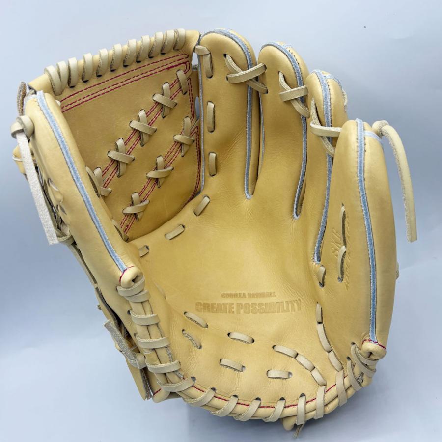 ごりら印の野球道具 店舗別注 硬式野球グローブ 投手用 SKR型 野球