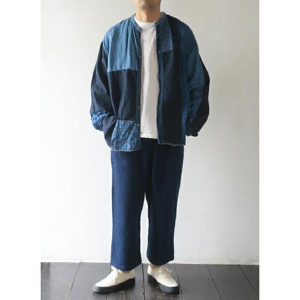 KAPITAL（キャピタル） シャツ メンズ 綿×リネン IDGパッチワーク