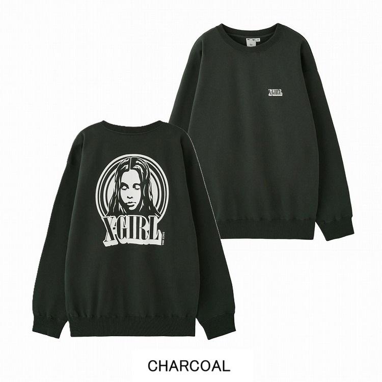 X-girl（エックスガール） スウェットトップス X-girl CIRCLE