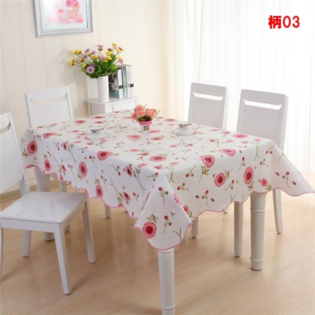 テーブルクロス ワイルドストロベリー 130x200cmピンク テーブルクロス