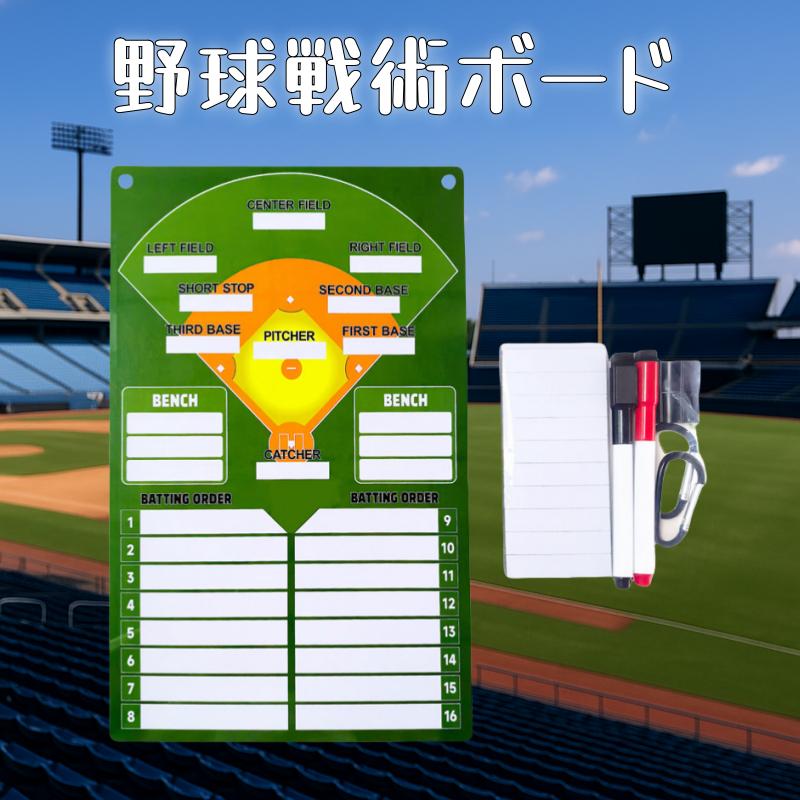 野球戦術ボード スコア記録表 ホーム＆アウェイ対応 12打順まで記入