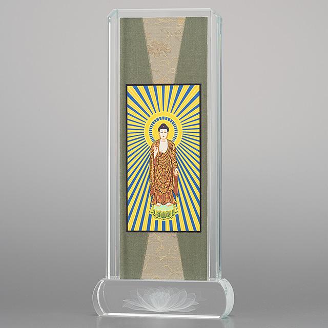 仏壇屋 滝田商店 クリスタル掛軸 西阿弥陀如来 (浄土真宗本願寺派) 大