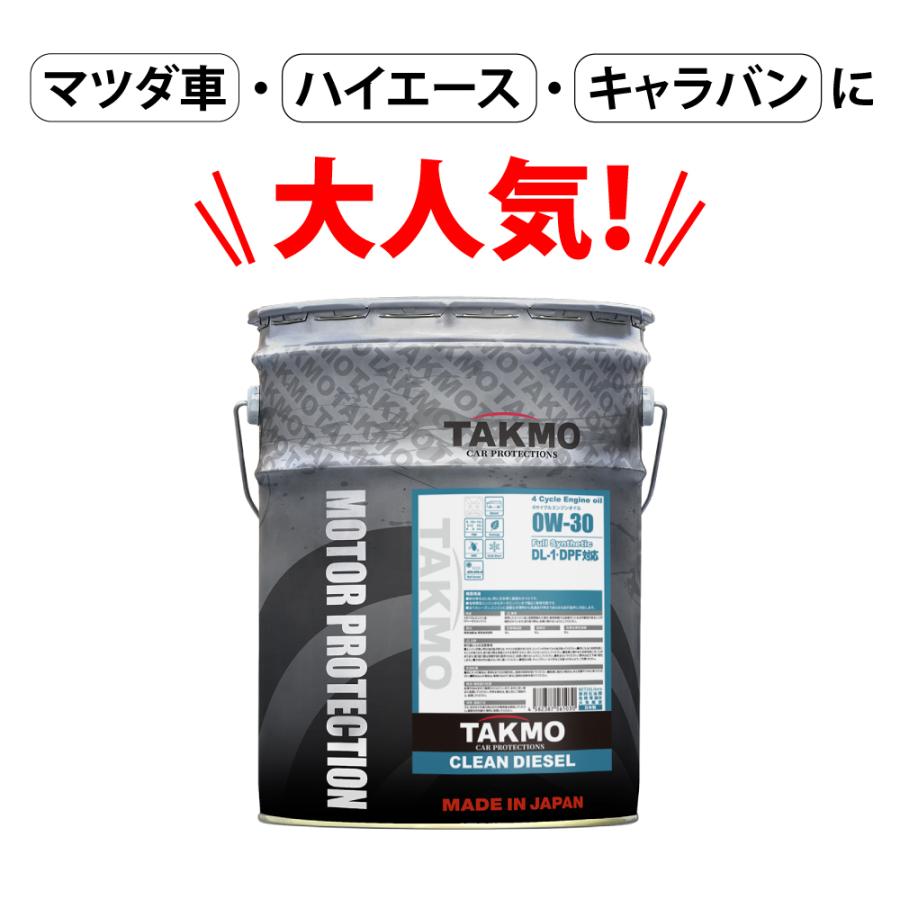 TAKMO（タクモ） TAKMO(旧TAKUMIモーターオイル) ディーゼルエンジン