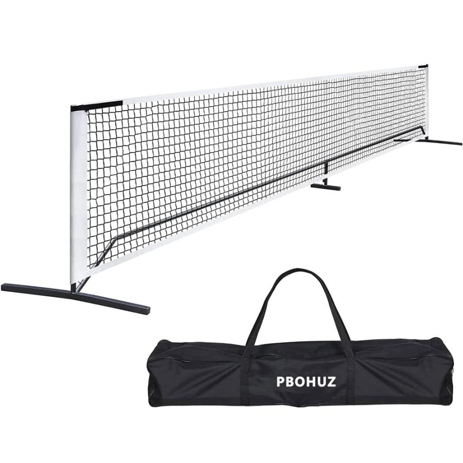 PBOHUZ ピックルボールネット セット、22ft ピックルボール ネット