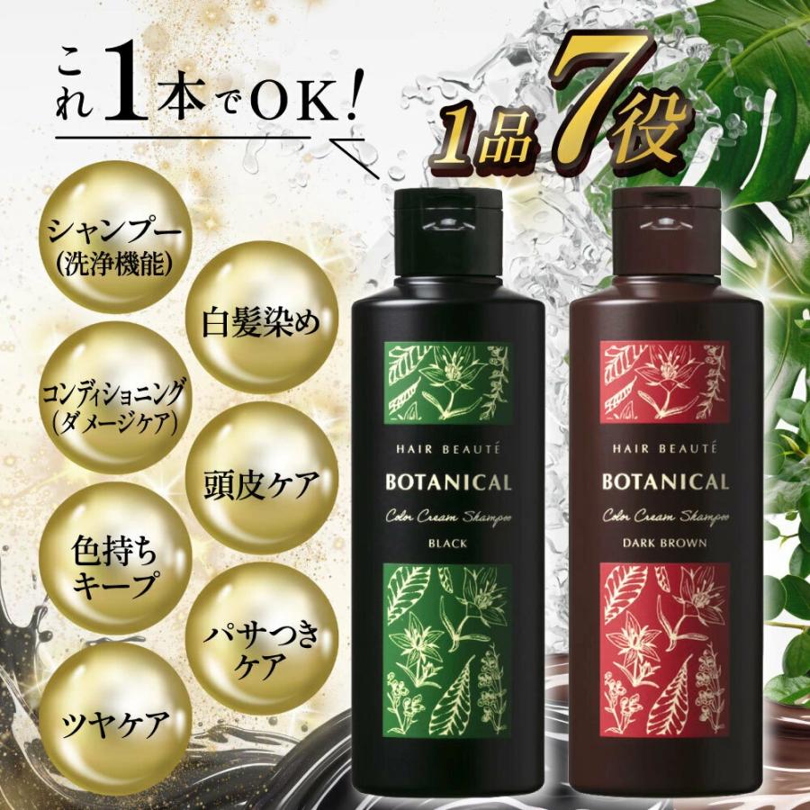 HAIR BEAUTE ECLAT 白髪染め シャンプー カラーシャンプー ヘアボーテ