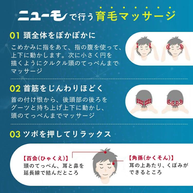 ニューモ 公式 薬用 育毛剤 発毛剤 75ml 3本 医薬部外品 メンズ