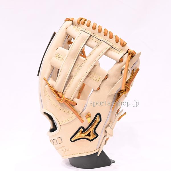 Mizuno Pro あすつく ミズノプロ 硬式用 内野手用 ブロンド×コルク