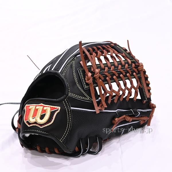 Wilson（ウイルソン） あすつく 外野手用 D8型 ブラック 硬式用 グラブ