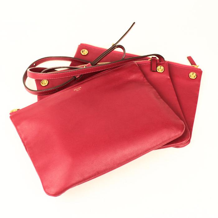 TRIO（CELINE） CELINE / セリーヌ トリオ ラージ 斜め掛け ショルダー