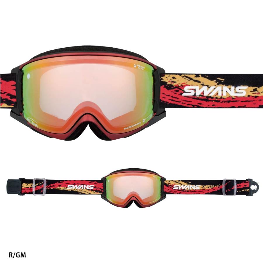 SWANS（スワンズ） スキーゴーグル ゴーグル スキー メンズ レディース