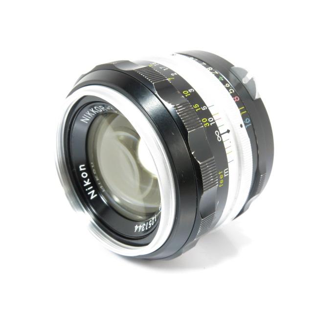 ニコン（Nikon） Nikon NIKKOR-S Auto 50mm F1.4 非Ai 銀枠フィルター