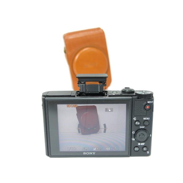 サイバーショット 【 美品 】SONY CyberShot DSC-HX99 純正本革ケース