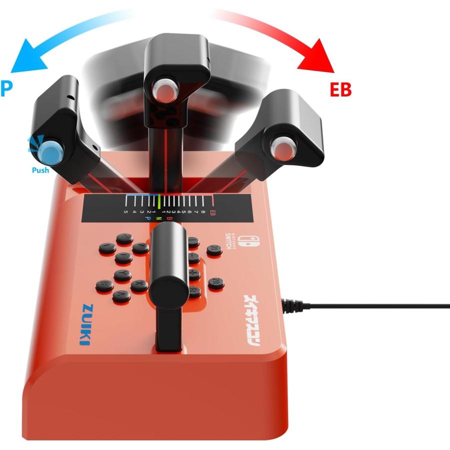 ZUIKI 新品 Nintendo Switch ズイキマスコン for Nintendo Switch RED