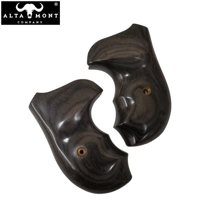 アウトレット】アルタモント S&W Jフレーム用 木製グリップ オーバー