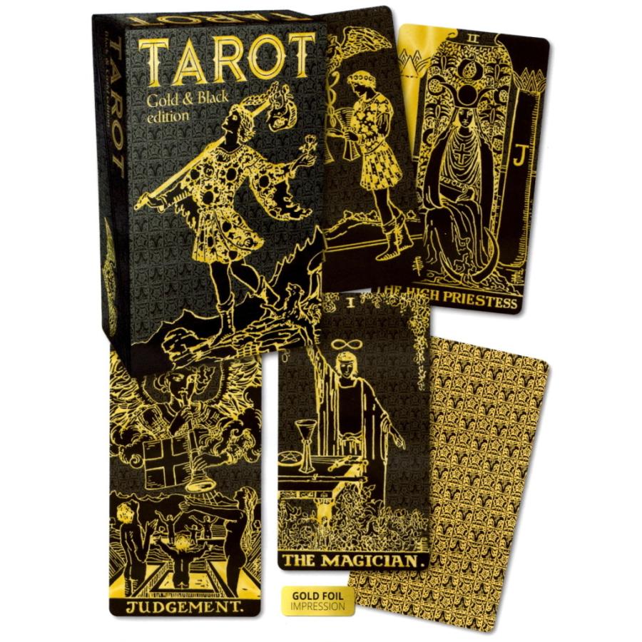 正規品・直輸入】 タロット ゴールド アンド ブラック エディション