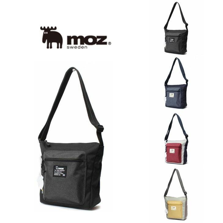moz（モズ） 三日月型縦ショルダー ZZEI-25 女性 北欧 斜め掛け ッグ