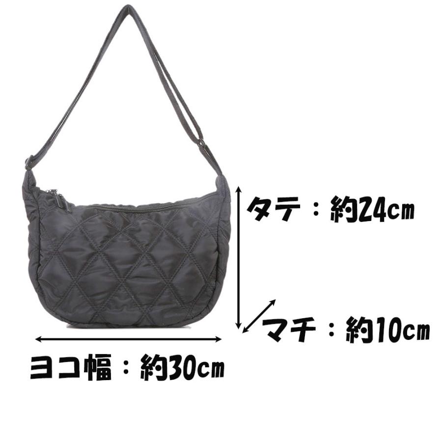 ショルダーバッグ キルティング ナイロン ワンショルダーバッグ 斜め