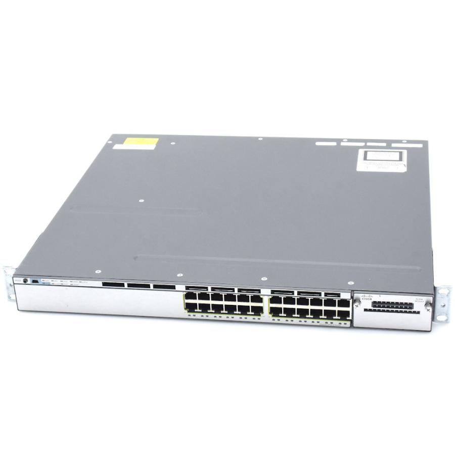 Cisco Catalyst WS-C3750X-24T-E V06 24ポート1000BASE-T L3スイッチ
