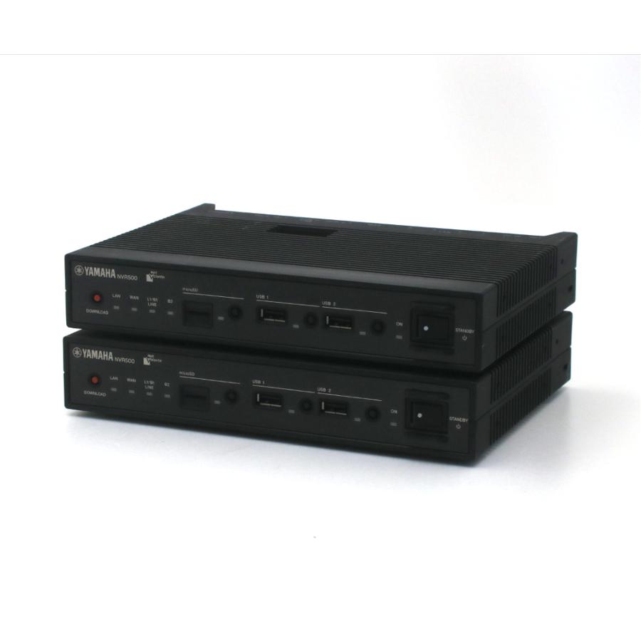 2台セット】YAMAHA NVR500 ブロードバンドVoIPルーター Rev.11.00.43