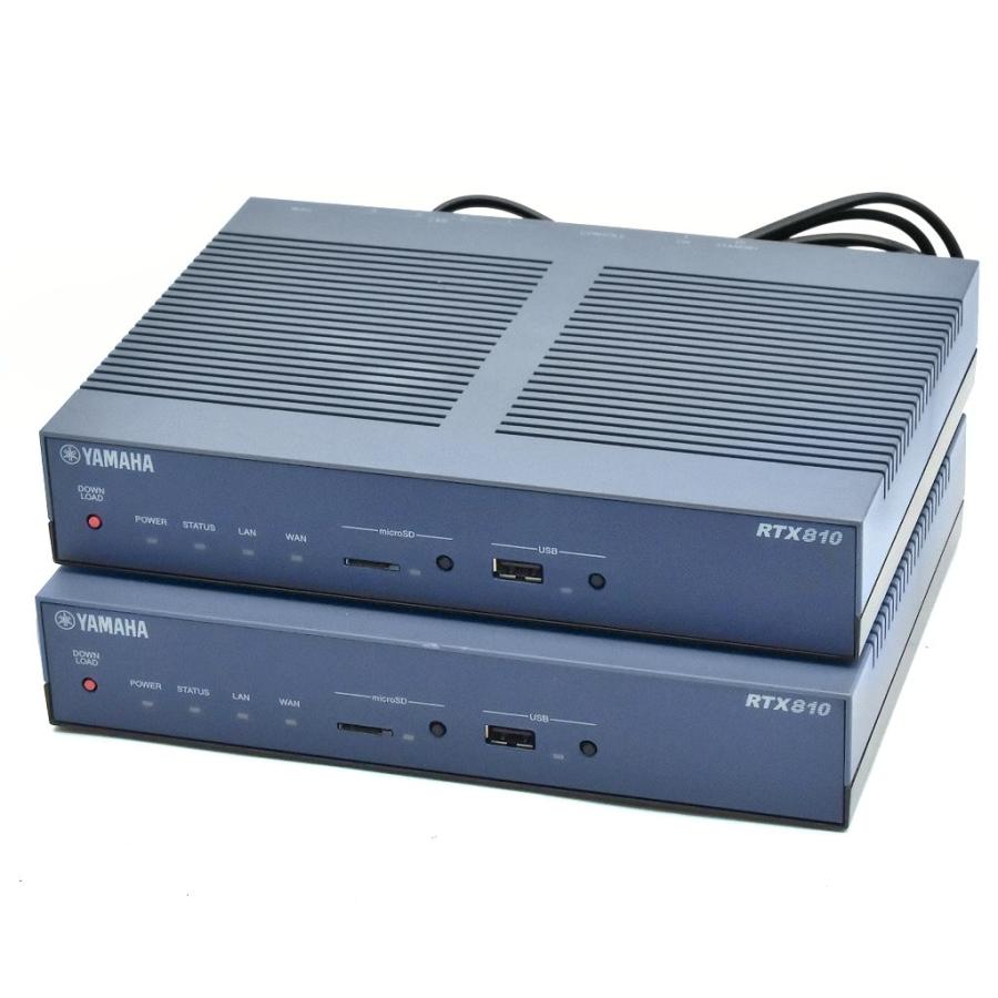 2台セット】YAMAHA RTX810 ギガアクセスVPNルーター ファームウェア