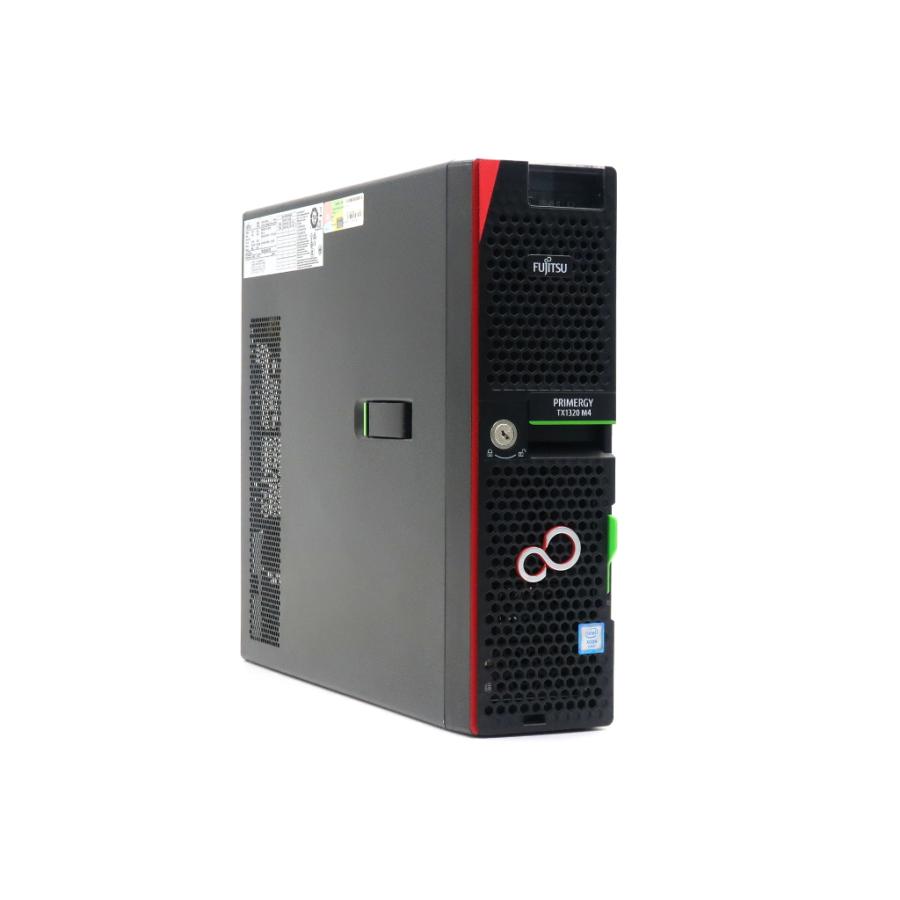 富士通 PRIMERGY TX1320 M4 Xeon E-2124 3.3GHz 16GB 1.2TBx2台(SAS2.5
