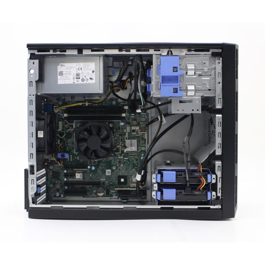 DELL PowerEdge T130 Xeon E3-1240 v5 3.5GHz 8GB 500GBx2台(SATA 3.5
