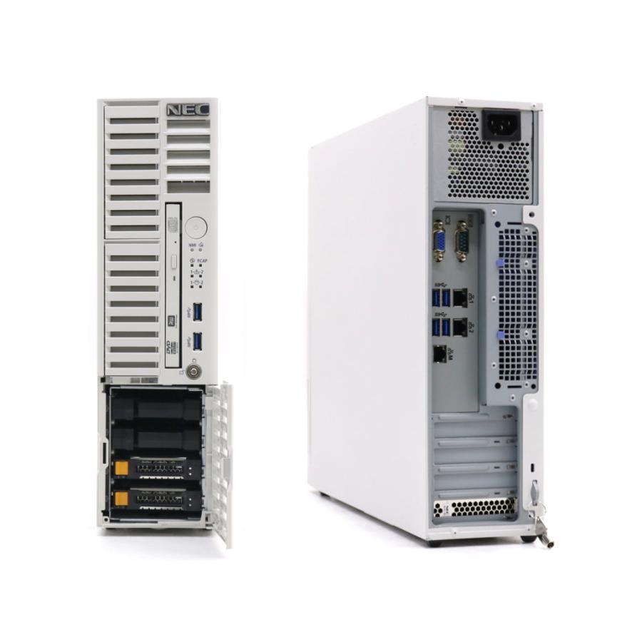 NEC Express5800/T110i-S Xeon E3-1220 v6 3GHz 16GB 1.2TBx2台(SAS2.5