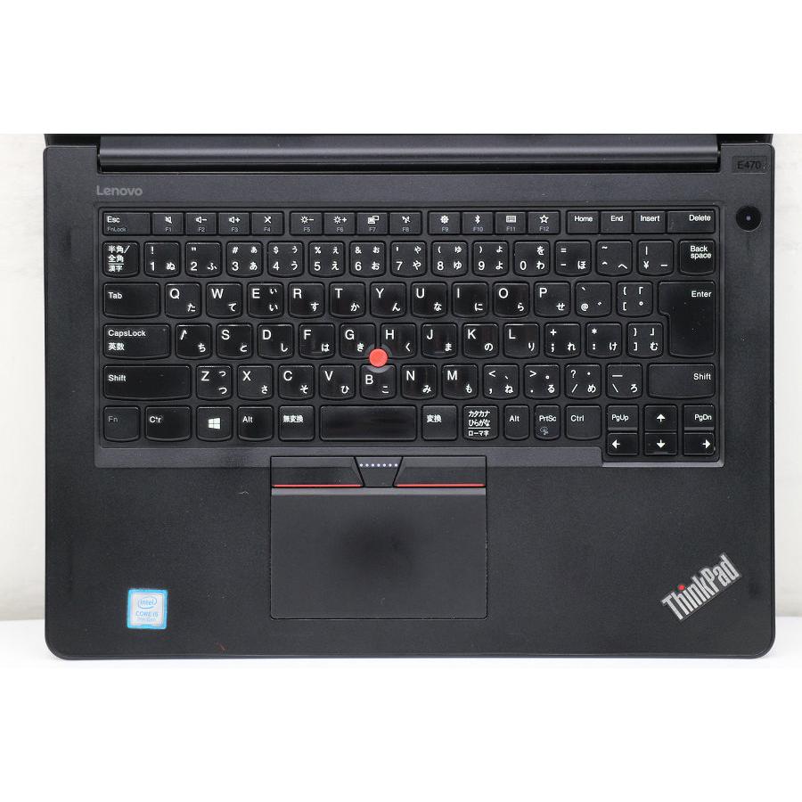 ノートパソコン Lenovo ThinkPad E470 Core i5 7200U 2.5GHz/8GB/256GB