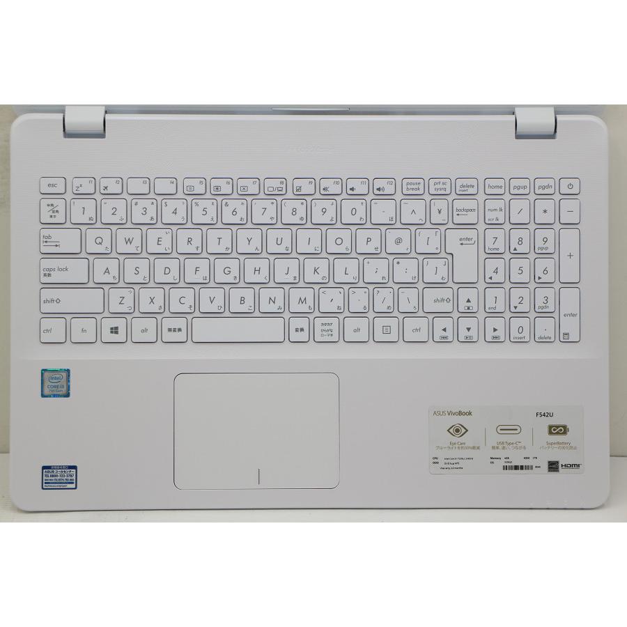ASUS VivoBook F542U Core i3 7100U 2.4GHz/8GB/256GB(SSD)/Multi/15.6