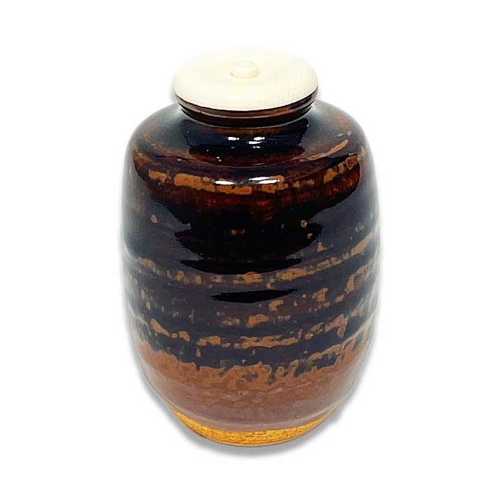 茶道具 茶器 瀬戸肩衝茶入 お仕服3色 : お茶道具の駒屋 - 通販