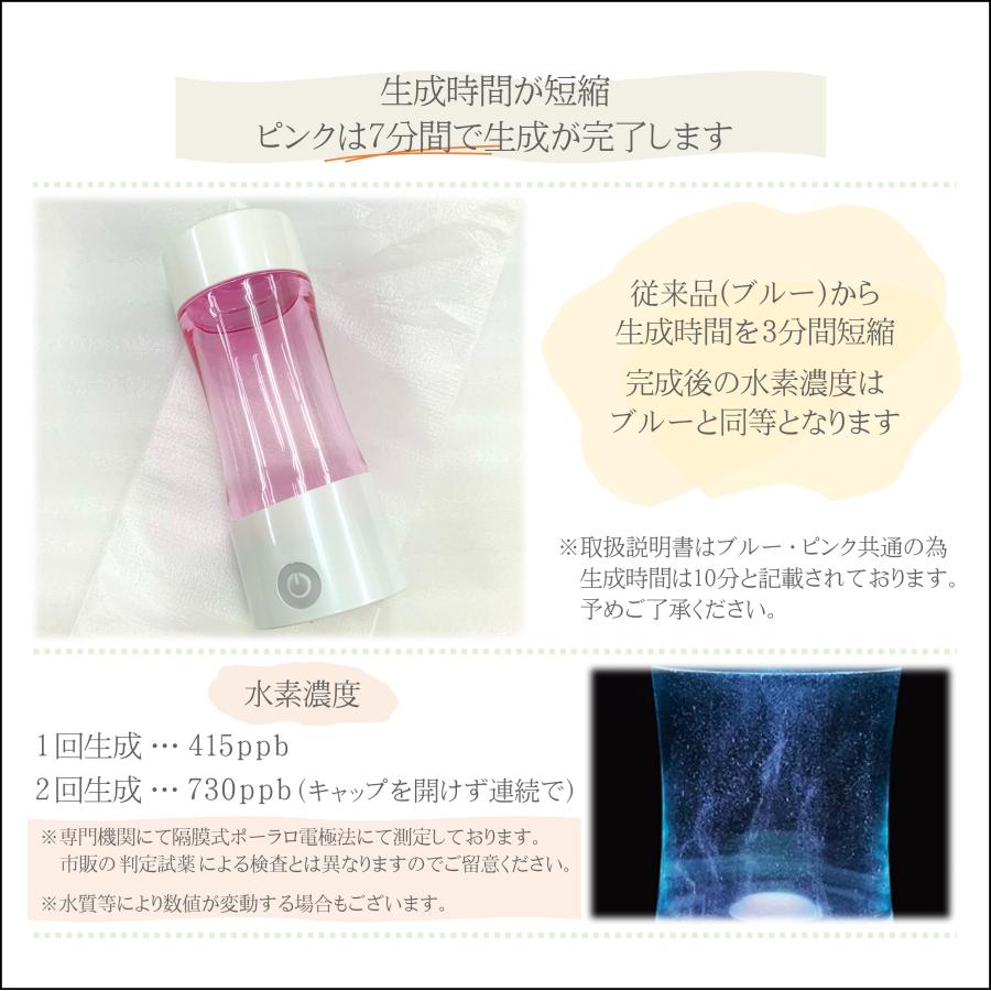 水素水生成器 日本製 携帯 高濃度 ボトル 充電式 おしゃれ プレゼント