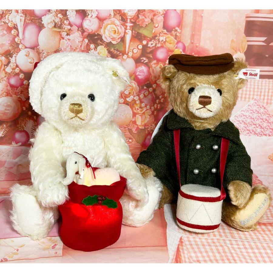 Steiff（シュタイフ） Steiff Santa Teddy Bear with light 2025年世界