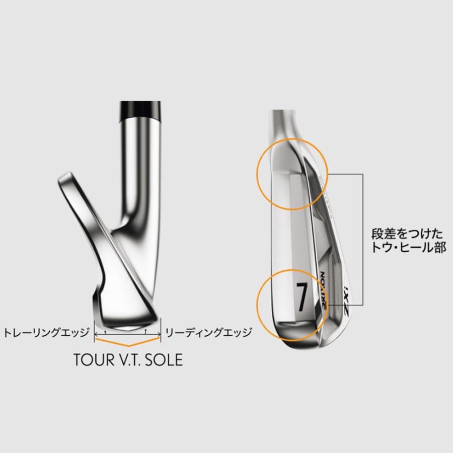 ZX（スリクソン） 【 #4,AW,SW単体】スリクソン ZXi5 アイアン 日本