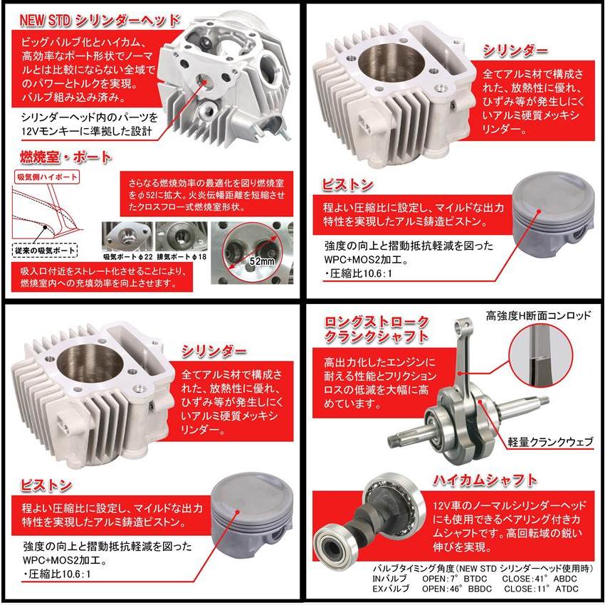 KITACO（キタコ） 4990852128167 215-1083117 ボアアップKIT メッキ