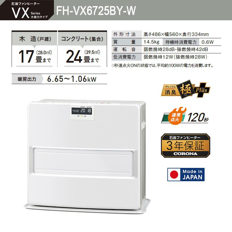 CORONA（コロナ） 石油ファンヒーター VXシリーズ スタイリッシュ