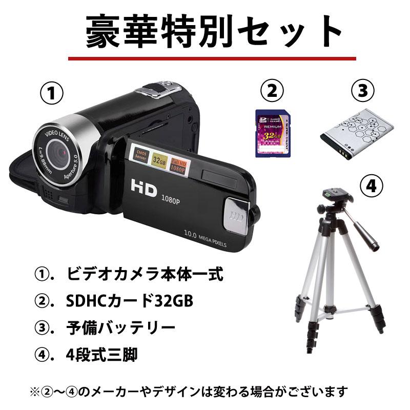 テレマルシェ（TELEMARCHE） ビデオカメラ カメラ ムービー TLM-DVC141