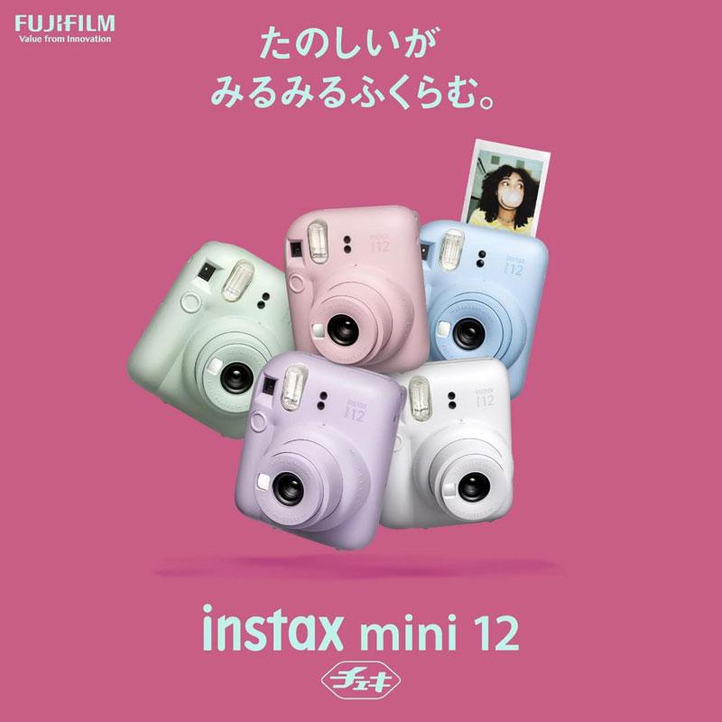 instax mini 富士フイルム チェキ INSTAX 12 ミントグリーン