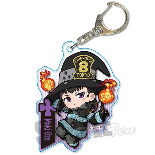 炎炎ノ消防隊 アクションシリーズ アクリルキーホルダー 茉希 尾瀬