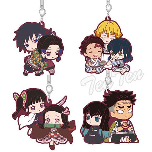 鬼滅の刃 滅！カプセル ラバーマスコット 4 全9種セット 【即納品】 鬼