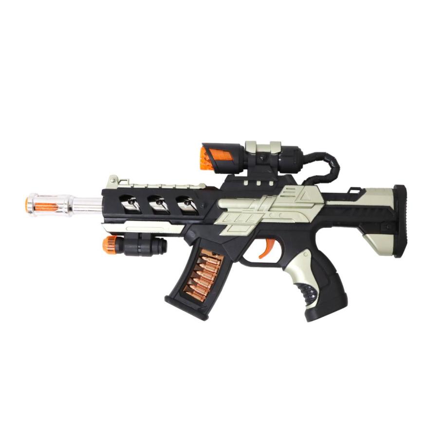 光＆音! スパイラルサウンドガン ヒーロー遊び 光る 銃 おもちゃ 縁日