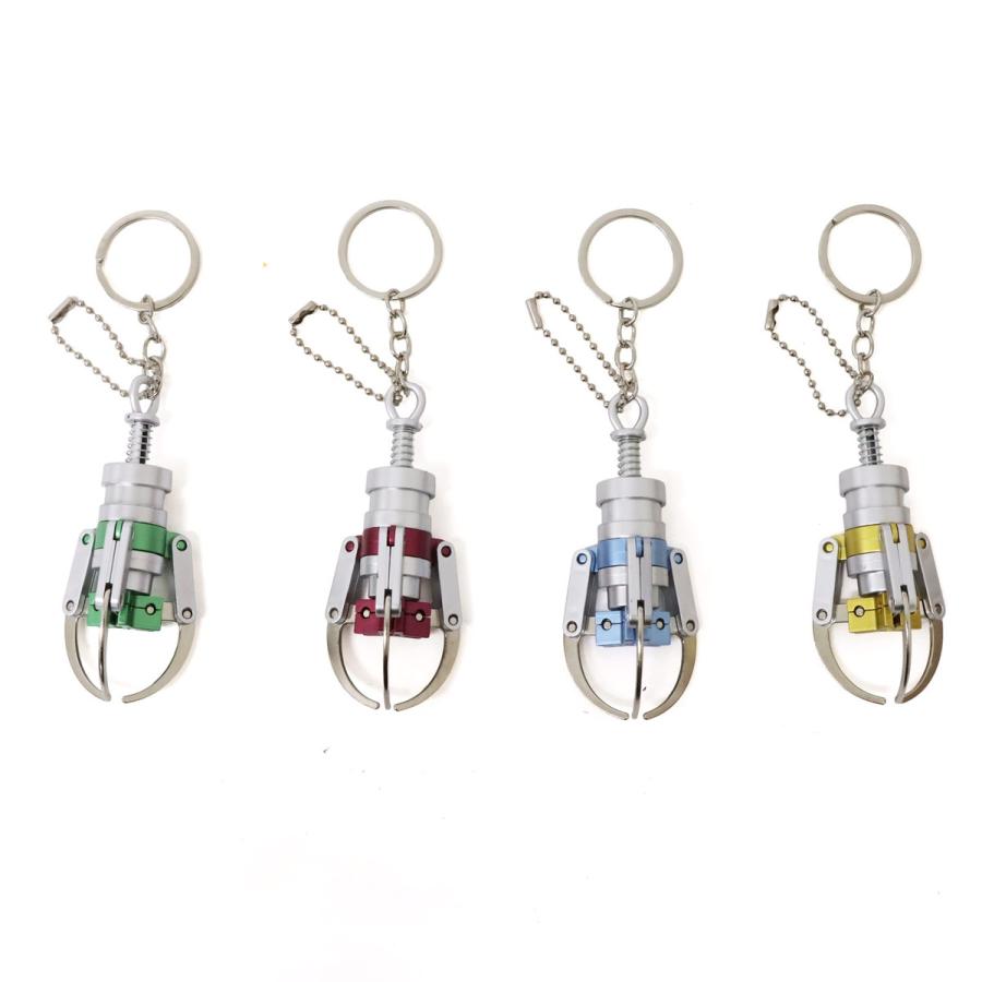 クレーンアーム キーホルダー 4色セット ミニクレーンゲーム風