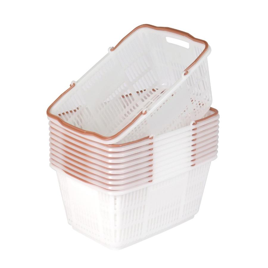 □買い物かご33リットル CB-33E ナチュラル×Cピンク(1110010100170) 50