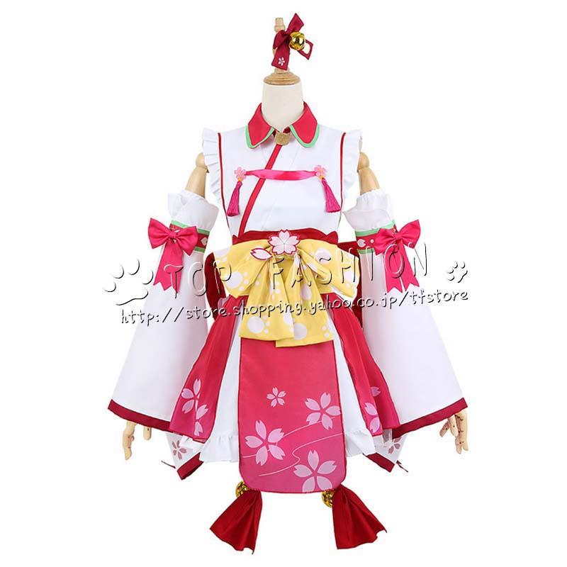 hololive ホロライブ VTuber 風 さくらみこ 桜巫女 コスプレ衣装