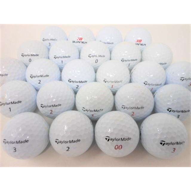 TaylorMade（テーラーメイド） 送料無料 ホワイト 24球 Bランク ロスト