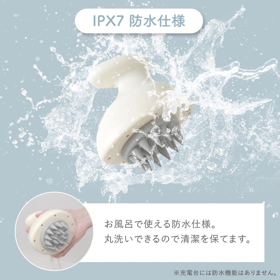 THANKO 特典付き スカルプブラシ 頭皮 シャンプー 自動 電動 泡 USB