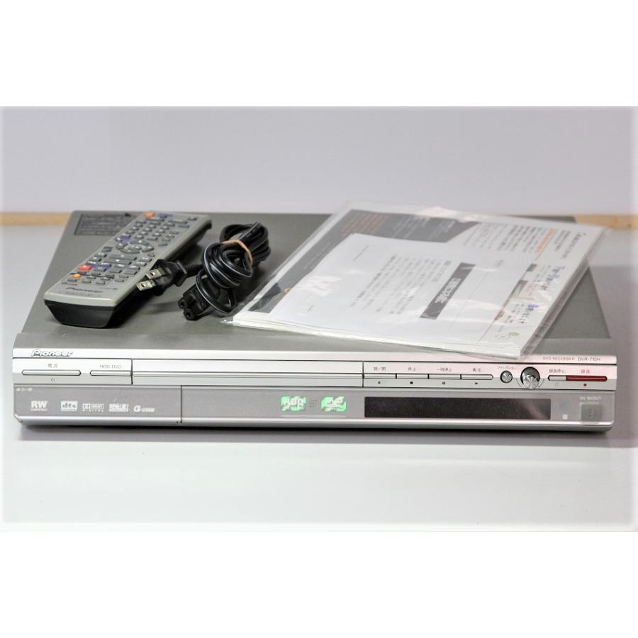 Pioneer DVDレコーダー 160GB HDD内蔵 DVR-710H-S 【中古品