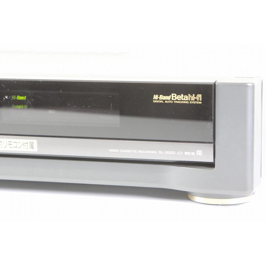 SONY SL-200D Hi-Band Betahi-fi ベータマックスビデオデッキ 【中古