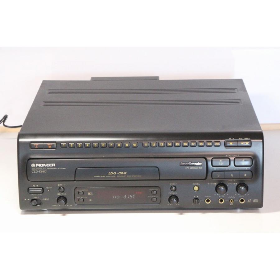 Pioneer パイオニア CLD-K88G CD/LDプレーヤー カラオケ対応 【中古